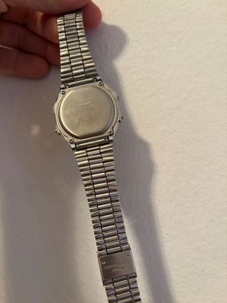 Reloj Casio Digital Plata