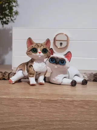 Figuras Articuladas Gato Personalizadas