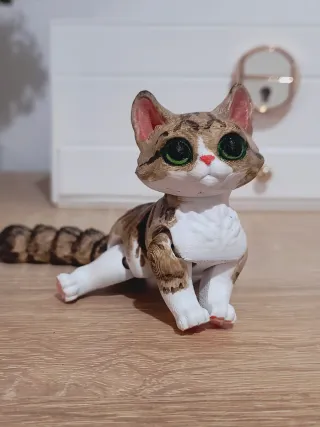 Figuras Articuladas Gato Personalizadas