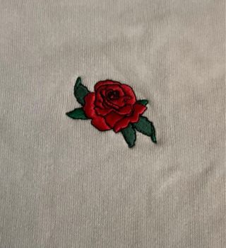 Sudadera blanca T/M con bordado