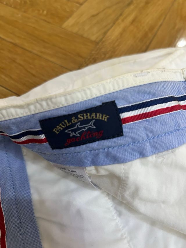 Pantalón Paul & Shark Blanco
