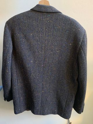 Blazer Uomo Vintage Tweed Spina Pesce