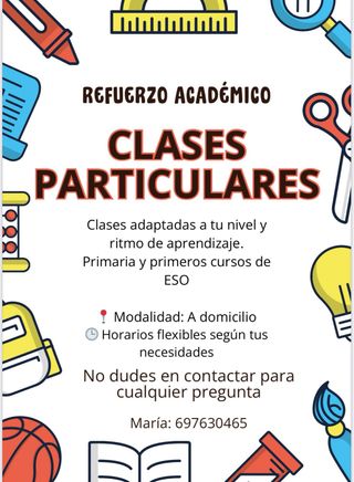 Profesora particular