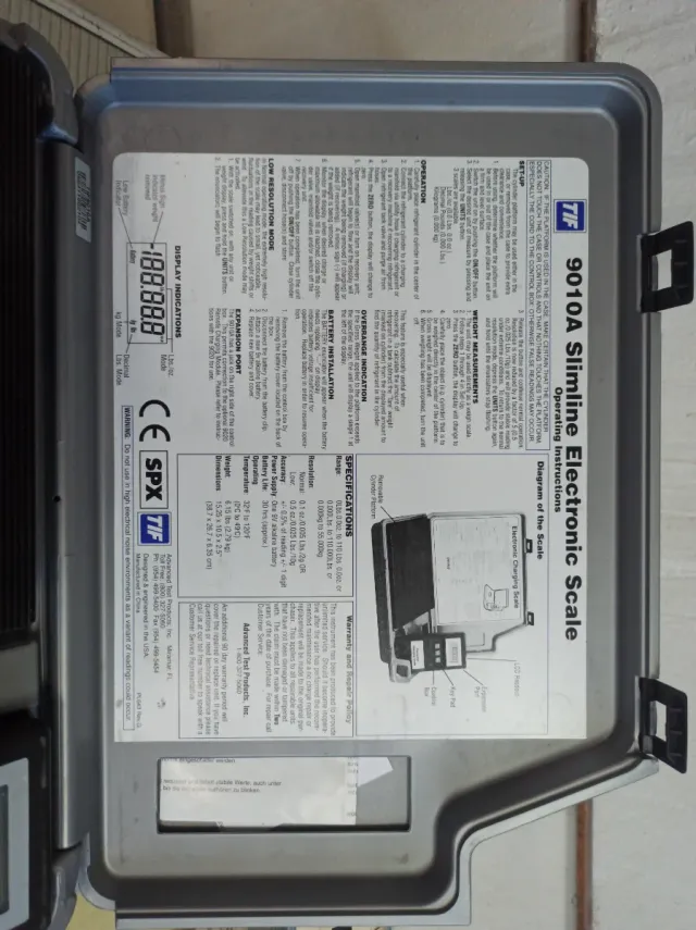 Báscula Electrónica TIF 9010A