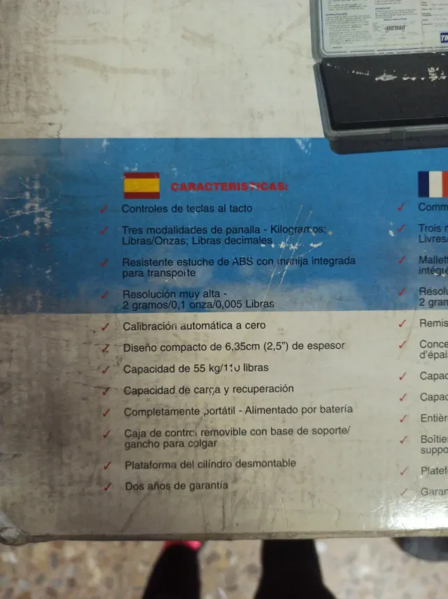 Báscula Electrónica TIF 9010A