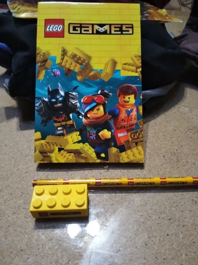 Estuche Escolar Lego Games