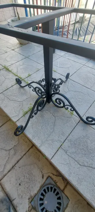 Patas de forja para mesa