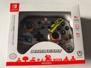Mando Mario kart powera Nintendo switch precintado