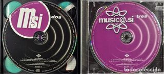 3 CD'S MUSICA SI MSI Oreja de van Gogh Raul Jarabe