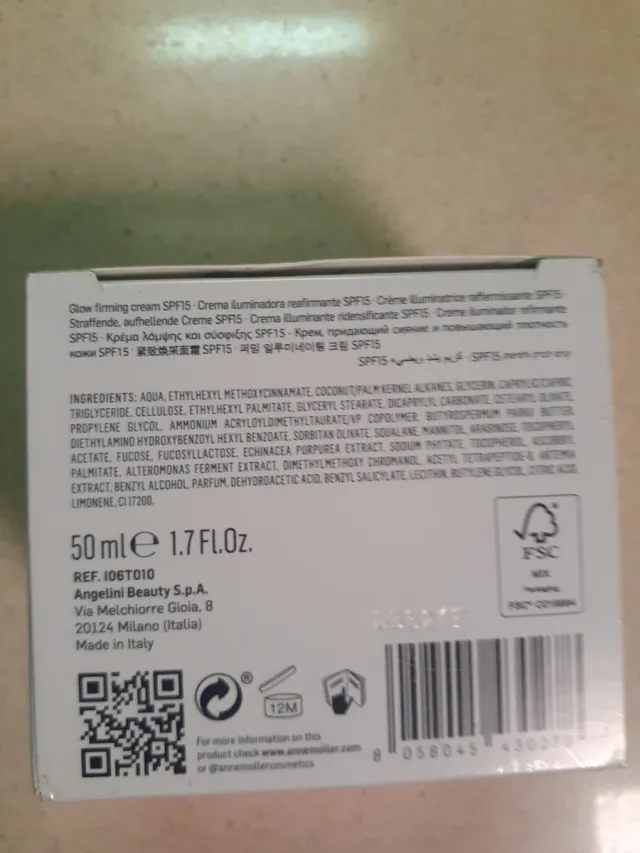 Crema Anne Möller Glow Firming SPF15