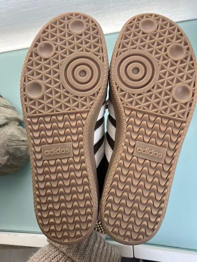 Adidas Samba Marrones y Grises