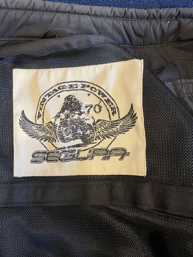 Chaqueta Moto Segura 1970 Vintage Power 70