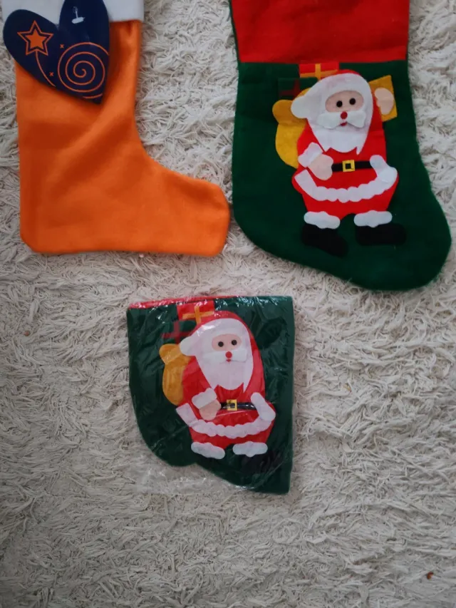 3 calcetines de Navidad