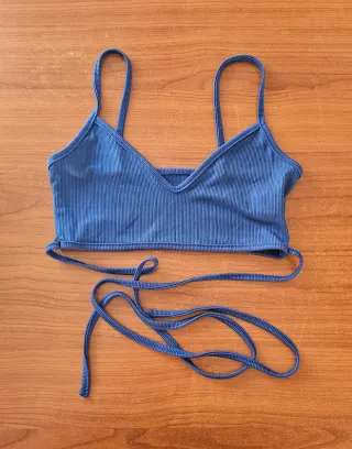 Top corto Shein blu taglia XS