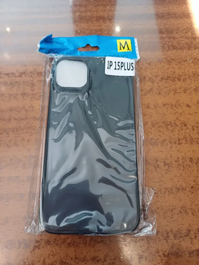 Custodia iPhone 15 Plus nera nuova