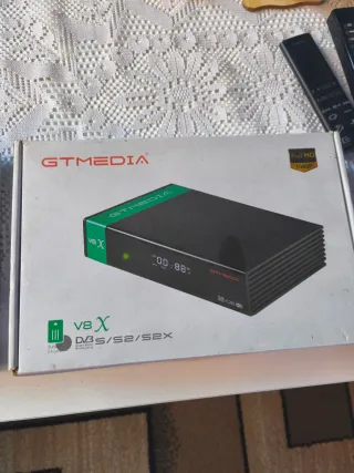 Decodificador GTmedia V8X Full HD Negro