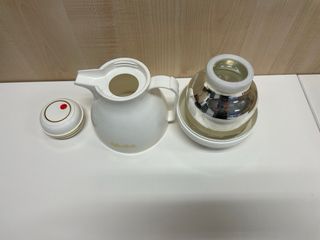 Cafetera Termo Blanca