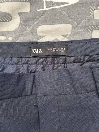 Traje de niño Zara azul