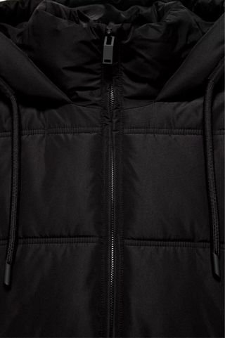 Chaqueta acolchada Zara negra