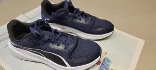 Scarpe Puma Skyrocket Blu e Bianche