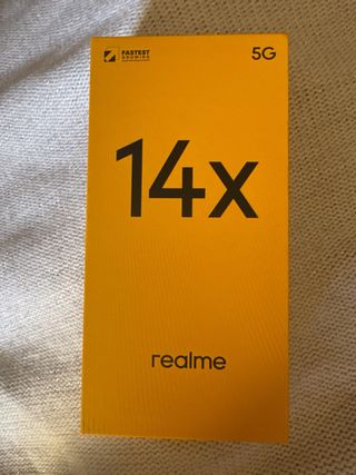 Móvil Realme 14X 5G Negro 256GB
