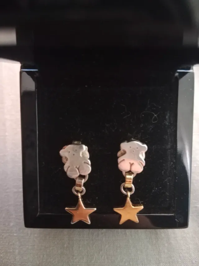 Pendientes Tous Oso con Estrella