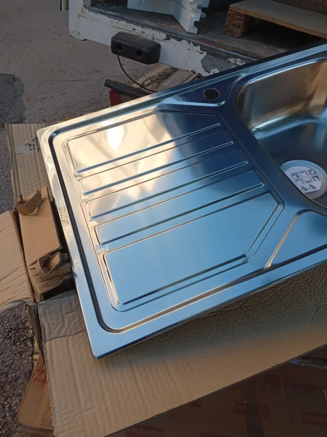 Fregadero Rodi un seno escurridor izquierda 80x50