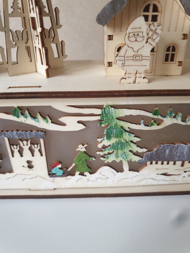 Arco Luminoso Natalizio 3D LED Svedese