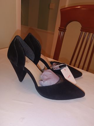Zapatos tacón piel mujer Unit talla 39