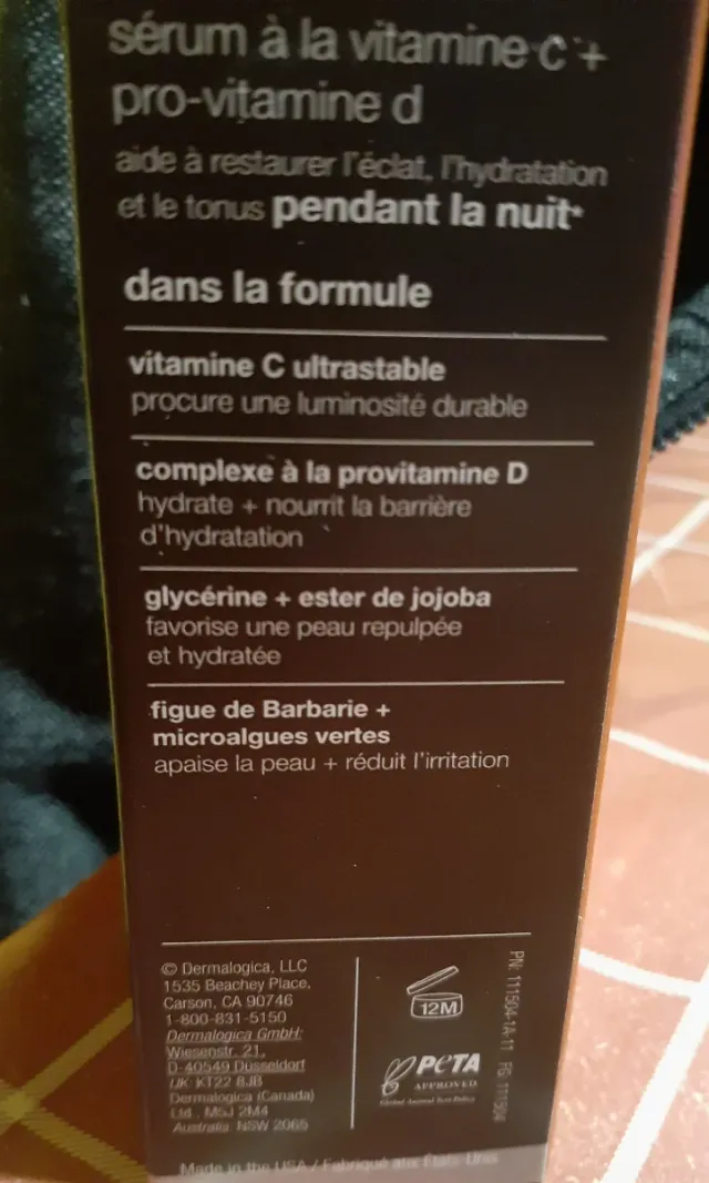 Dermalogica Biolumin-C Night Restore Serum