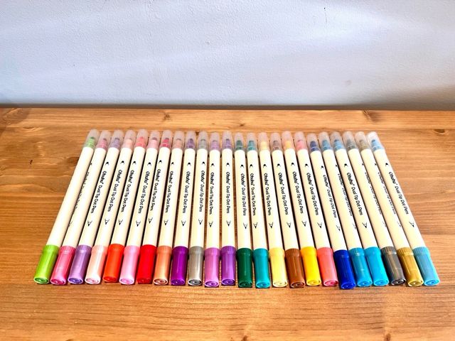 Rotuladores Ohuhu Doble Punta 24 Unidades