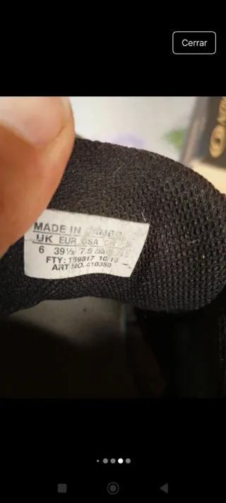 Zapatillas Salomon 39.5