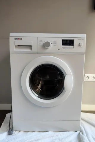 Lavadora Rommer 6kg Blanca