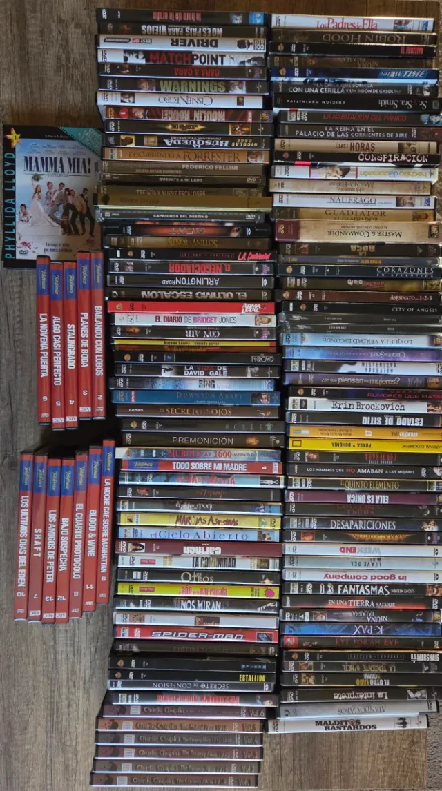 Lote 129 Películas DVD Variadas