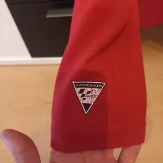 Camiseta Fox Kevin Schwantz Roja Manga Larga