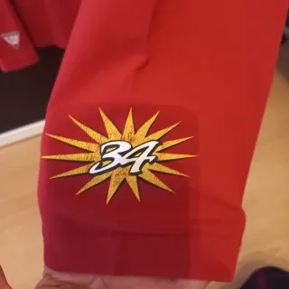 Camiseta Fox Kevin Schwantz Roja Manga Larga