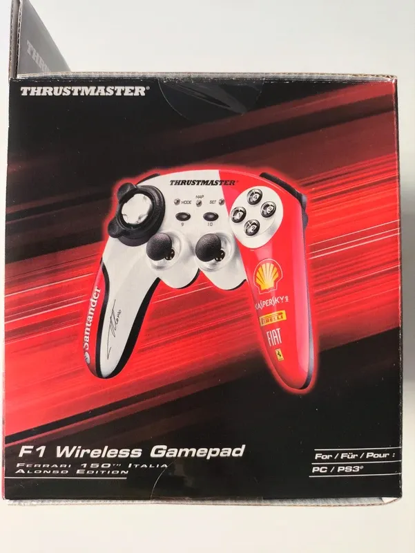 Mando wireless gamepad thrustmaster F1 Ferrari ps3