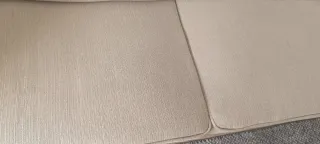 Divano letto beige Maison du Monde a tre posti