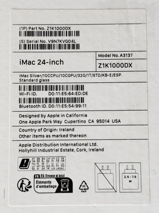 OFERTA iMac M4 32Gb 1Tb Sellado 3 Años de Garantia