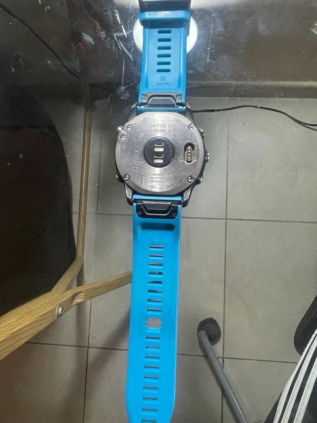 Reloj Garmin Quatix Azul/Plata