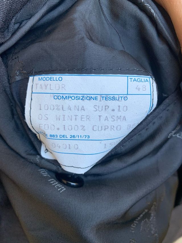 Blazer Abla Fashion Lana Vergine Uomo Grigio #48