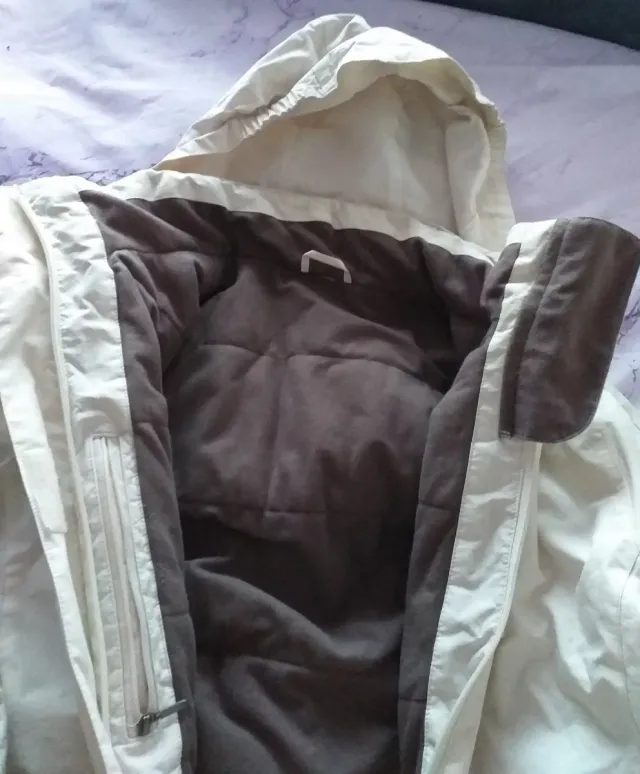 Chaqueta Nieve/Senderismo Talla M Beige/Marrón