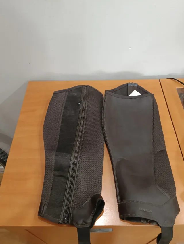 Botas de hípica talla 45 con polainas incluidas