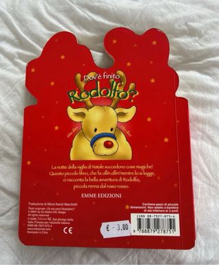 Libro per bambini Dov'è finito Rodolfo?