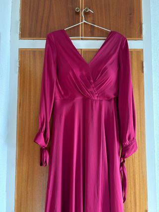 Vestido de fiesta buganvilla