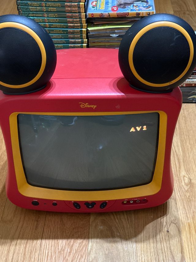 Televisor Mickey Mouse Disney con DVD