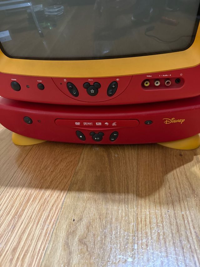 Televisor Mickey Mouse Disney con DVD