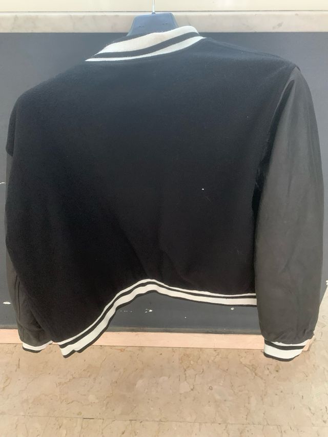 Giubbino college WHITE OVER uomo nero verde