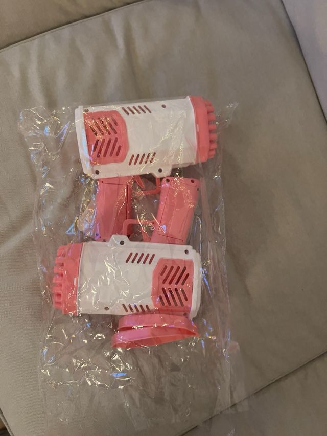 Pistolas de burbujas (2 unidades)