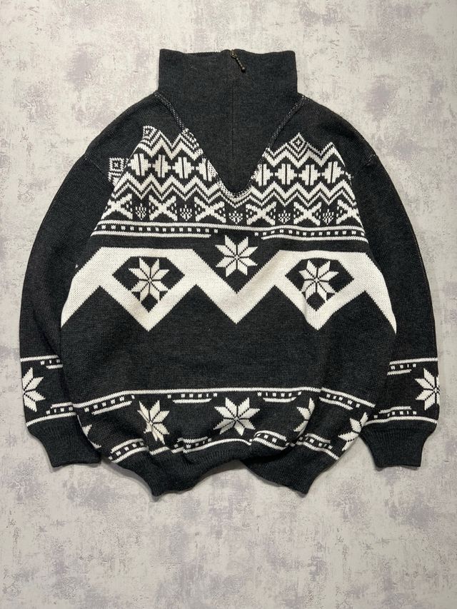 Jersey Navideño Cuello Alto Cremallera